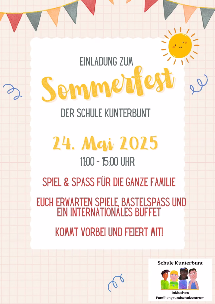 sommerfest kunterbunt 24 05 2025